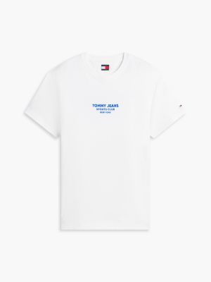 Женские футболки Tommy Hilfiger Tommy Jeans Sports Club Logo T-Shirt — фото 6
