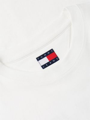 Женские футболки Tommy Hilfiger Tommy Jeans Sports Club Logo T-Shirt — фото 7
