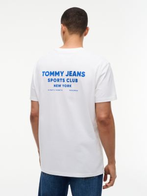 Женские футболки Tommy Hilfiger Tommy Jeans Sports Club Logo T-Shirt — фото 5