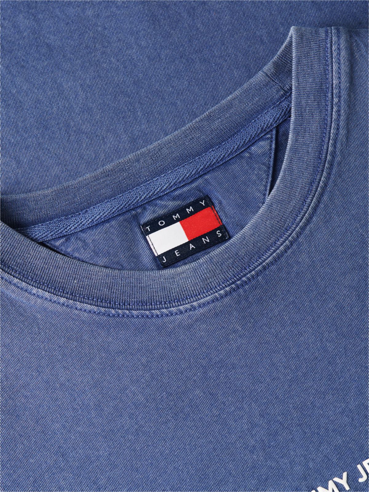Tommy Jeans Repeat Logo T-Shirt — Blue Storm