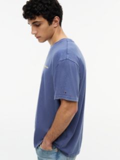 Tommy Jeans Repeat Logo T-Shirt — Blue Storm 3