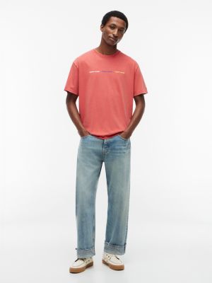 Мужские футболки Tommy Hilfiger Tommy Jeans Repeat Logo T-Shirt — фото 2