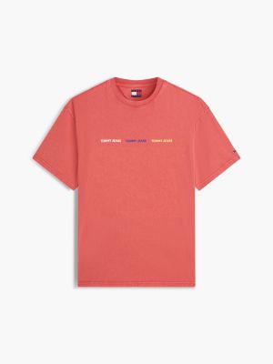 Мужские футболки Tommy Hilfiger Tommy Jeans Repeat Logo T-Shirt — фото 5