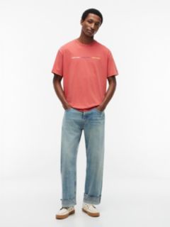 Tommy Jeans Repeat Logo T-Shirt — Anthem Red 2