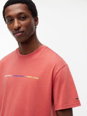 Мужские футболки Tommy Hilfiger Tommy Jeans Repeat Logo T-Shirt — фото 3