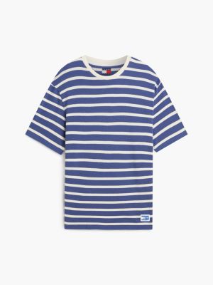 Мужские футболки Tommy Hilfiger Tommy Jeans Relaxed Fit Striped T-Shirt — фото 5