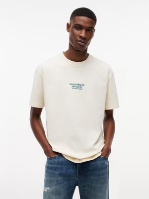Tommy Jeans Back Sailing Graphic T-Shirt, Calico