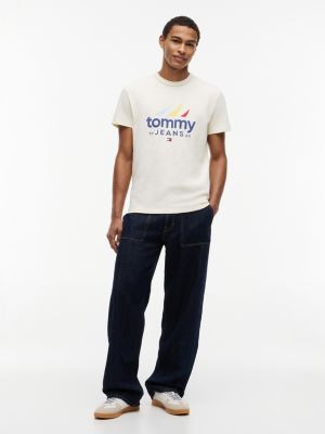 Мужские футболки Tommy Hilfiger Tommy Jeans Sailing Logo T-Shirt — фото 2