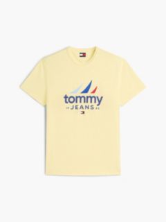 Tommy Jeans Sailing Logo T-Shirt — Citronella 5