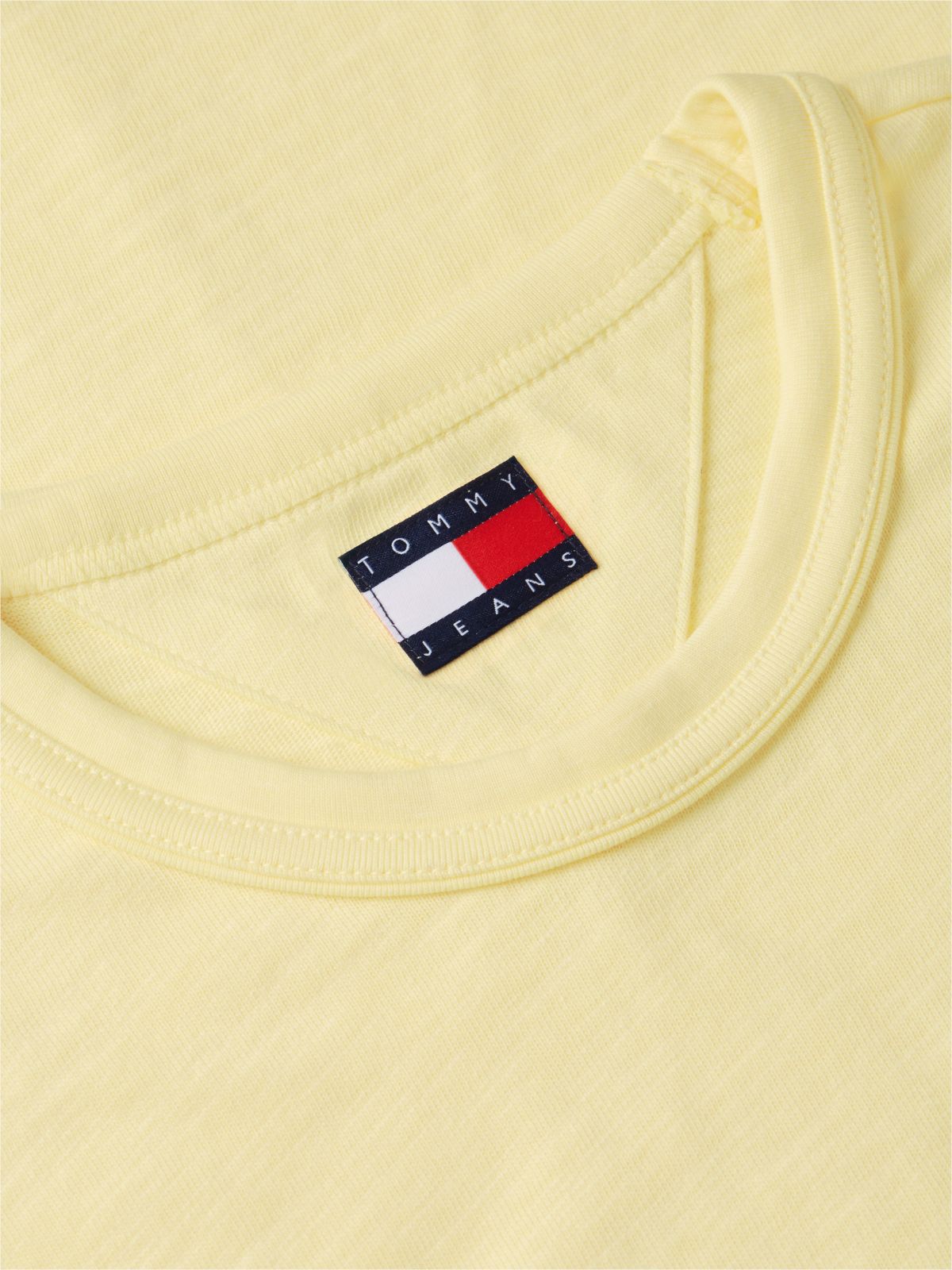Tommy Jeans Sailing Logo T-Shirt — Citronella