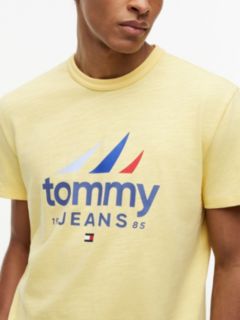 Tommy Jeans Sailing Logo T-Shirt — Citronella 3