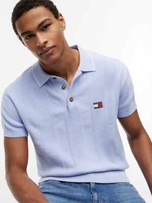 Мужские джинсы Tommy Hilfiger Tommy Jeans Short-Sleeve Sweater Polo — фото 3