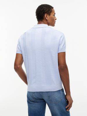 Мужские джинсы Tommy Hilfiger Tommy Jeans Short-Sleeve Sweater Polo — фото 4