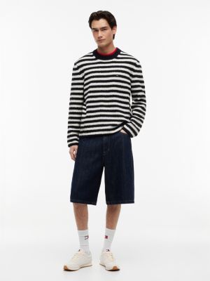 Мужские джинсы Tommy Hilfiger Tommy Jeans Striped Boucle Sweater — фото 2