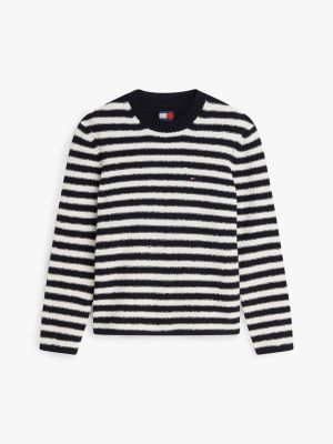Мужские джинсы Tommy Hilfiger Tommy Jeans Striped Boucle Sweater — фото 5