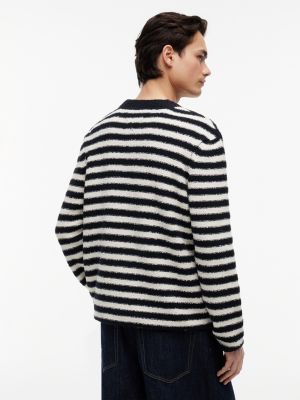 Мужские джинсы Tommy Hilfiger Tommy Jeans Striped Boucle Sweater — фото 4