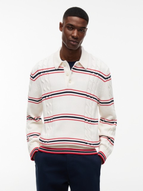 Мужские джинсы Tommy Hilfiger Tommy Jeans Cable Knit Sweater Polo