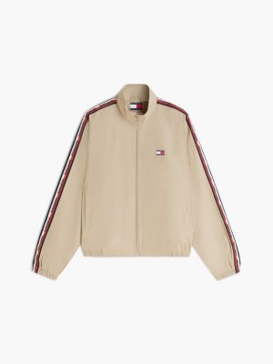 Мужские куртки Tommy Hilfiger Tommy Jeans Logo Tape Zip Jacket — фото 6