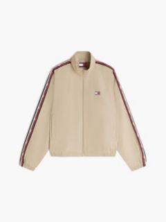 Tommy Jeans Logo Tape Zip Jacket — Gentle Gold 6