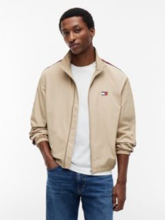 Tommy Jeans Logo Tape Zip Jacket — Gentle Gold 1
