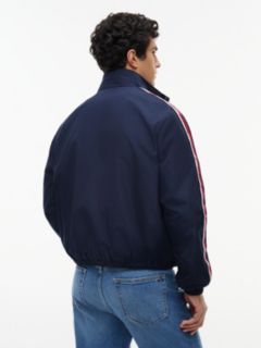 Tommy Jeans Logo Tape Zip Jacket — Navy 4