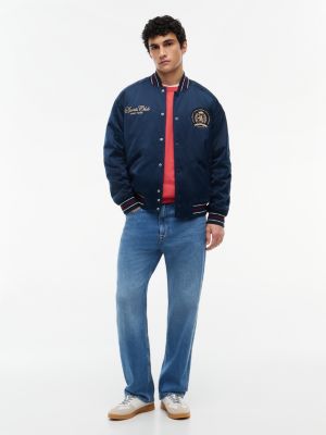 Мужские куртки Tommy Hilfiger Tommy Jeans Satin Bomber Jacket — фото 2
