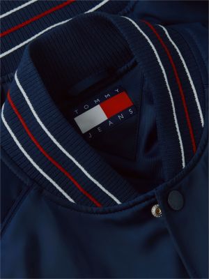 Мужские куртки Tommy Hilfiger Tommy Jeans Satin Bomber Jacket — фото 7