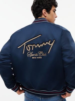 Мужские куртки Tommy Hilfiger Tommy Jeans Satin Bomber Jacket — фото 4
