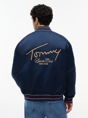 Мужские куртки Tommy Hilfiger Tommy Jeans Satin Bomber Jacket — фото 5