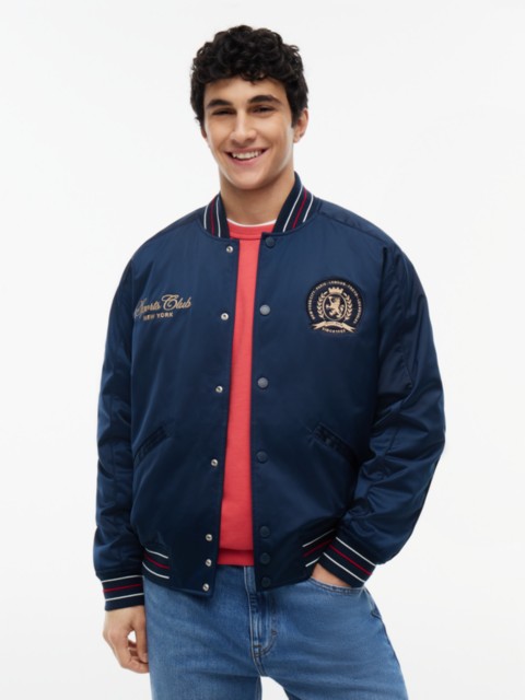 Мужские куртки Tommy Hilfiger Tommy Jeans Satin Bomber Jacket