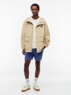 Tommy Jeans Flag Colorblock Windbreaker — Beige 2