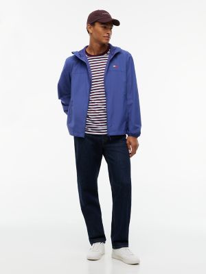 Мужская куртка Tommy Jeans Packable Chicago Windbreaker, цвет: Синий — фото 2