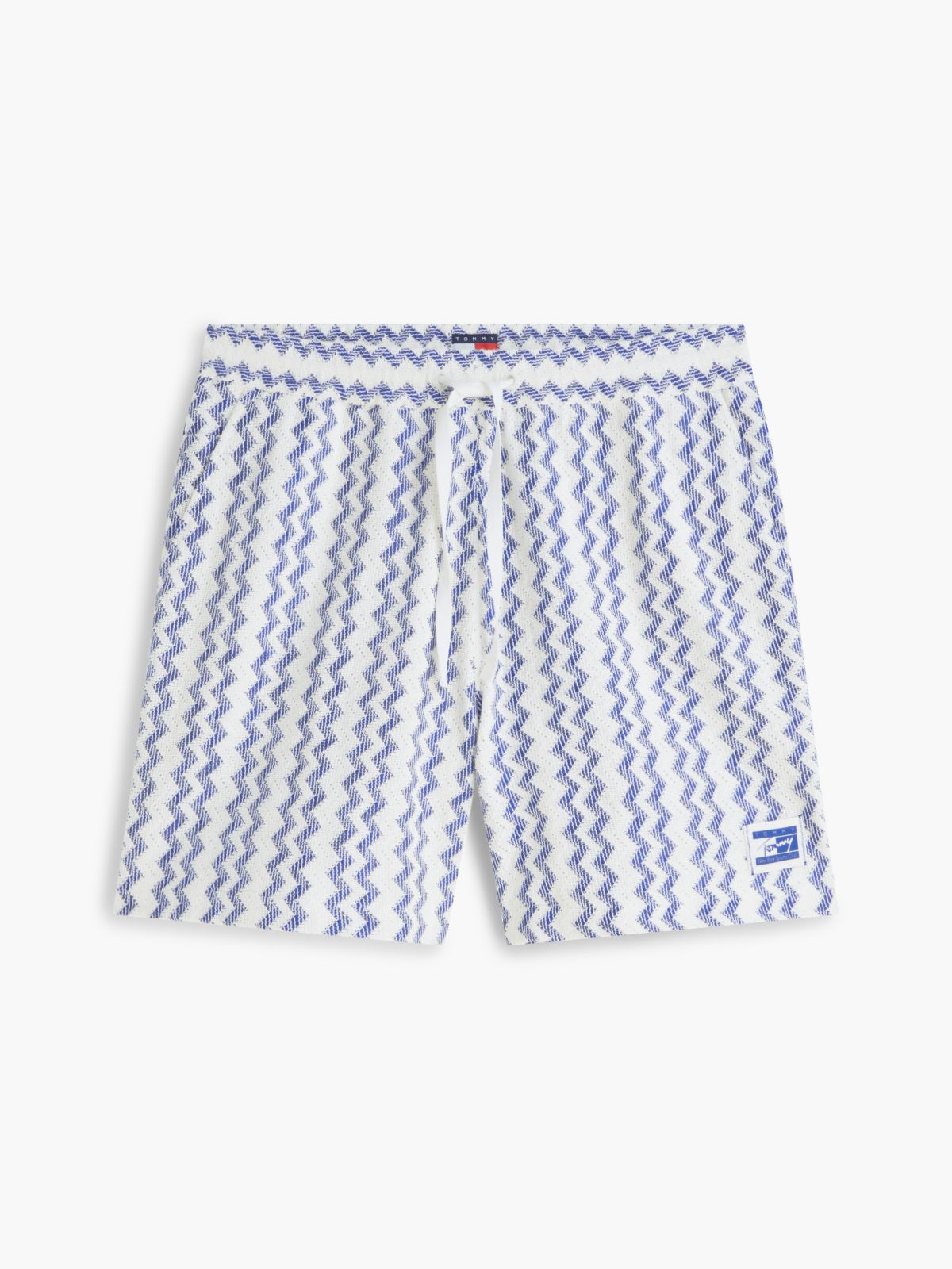 Tommy Jeans Open Weave Beach Short — Providence Blue