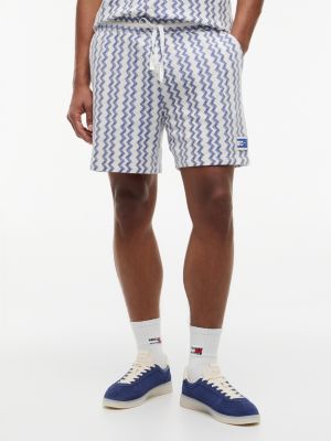 Tommy Jeans Open Weave Beach Short, Providence Blue