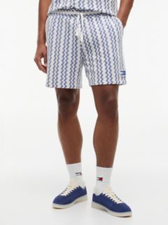 Tommy Jeans Open Weave Beach Short — Providence Blue 1