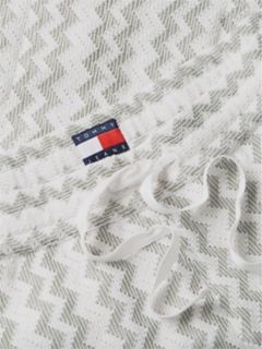 Tommy Jeans Open Weave Beach Short — Spring Olive 6