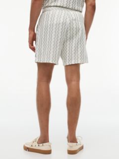 Tommy Jeans Open Weave Beach Short — Spring Olive 4