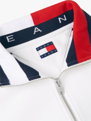 Мужские джинсы Tommy Hilfiger Tommy Jeans Colorblock Quarter-Zip — фото 6
