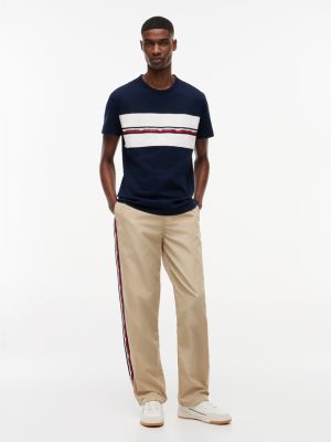 Мужские футболки Tommy Hilfiger Tommy Jeans Signature Logo Tape T-Shirt — фото 2