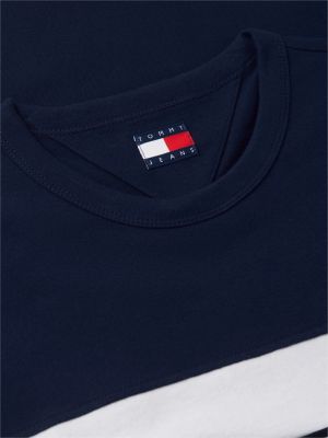 Мужские футболки Tommy Hilfiger Tommy Jeans Signature Logo Tape T-Shirt — фото 6