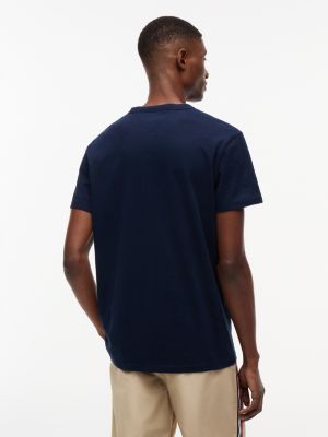 Мужские футболки Tommy Hilfiger Tommy Jeans Signature Logo Tape T-Shirt — фото 4