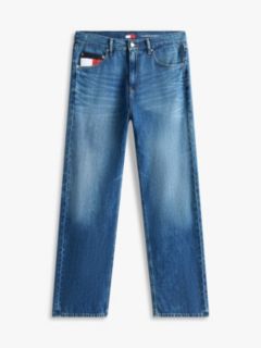 Tommy Jeans High-Rise Loose Jean — Dark Wash Denim 5