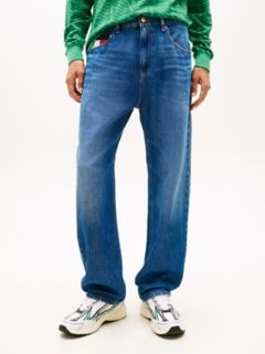 Tommy Jeans High-Rise Loose Jean — Dark Wash Denim 1