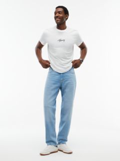 Tommy Jeans Tapered Straight Jean — Light Wash Denim 2