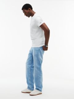Tommy Jeans Tapered Straight Jean — Light Wash Denim 3
