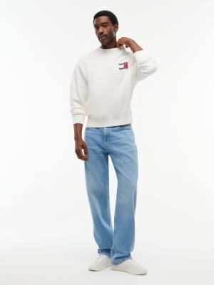 Мужские джинсы Tommy Jeans Loose Jean, цвет: Светлая варка джинсовый — фото 2