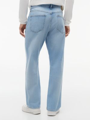 Мужские джинсы Tommy Jeans Loose Jean, цвет: Светлая варка джинсовый — фото 7