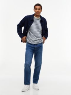 Tommy Jeans Tapered Straight Jean — Dark Wash Denim 2