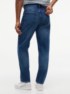 Tommy Jeans Tapered Straight Jean — Dark Wash Denim 6