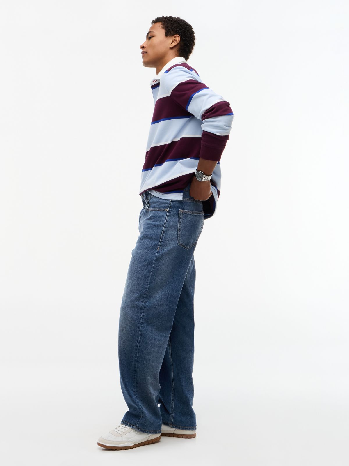 Tommy Jeans Loose Straight Carpenter Jean — Denim Medium